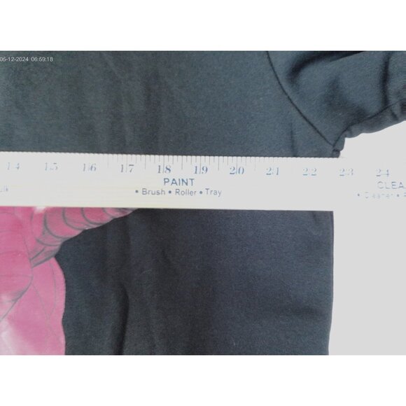 Ecko Marvel Spiderman Fleece Jacket Men's Size Large Black Varsity Graphic Snaps - Picture 5 of 6